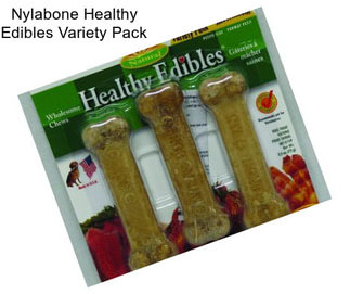 Nylabone Healthy Edibles Variety Pack