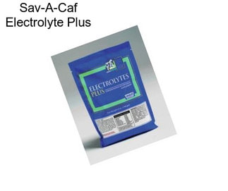 Sav-A-Caf Electrolyte Plus