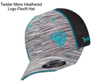 Twister Mens Heathered Logo Flexfit Hat