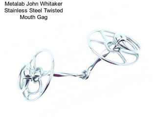 Metalab John Whitaker Stainless Steel Twisted Mouth Gag