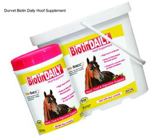 Durvet Biotin Daily Hoof Supplement