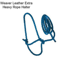 Weaver Leather Extra Heavy Rope Halter