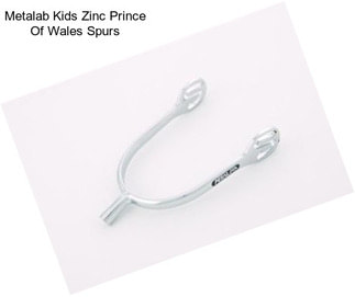 Metalab Kids Zinc Prince Of Wales Spurs