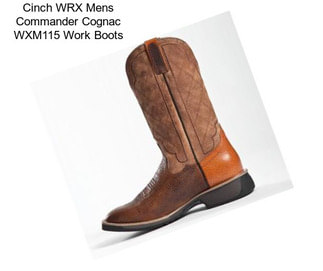 Cinch WRX Mens Commander Cognac WXM115 Work Boots