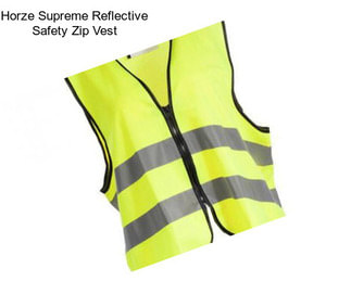 Horze Supreme Reflective Safety Zip Vest