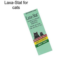 Laxa-Stat for cats