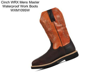 Cinch WRX Mens Master Waterproof Work Boots WXM109SW