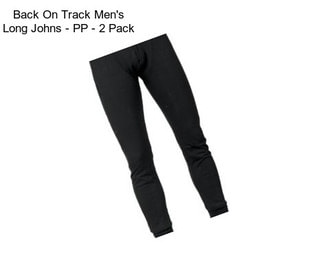 Back On Track Men\'s Long Johns - PP - 2 Pack