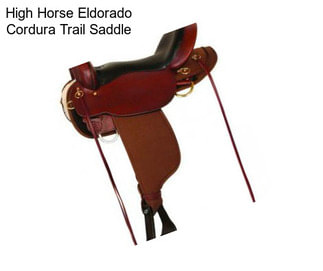 High Horse Eldorado Cordura Trail Saddle