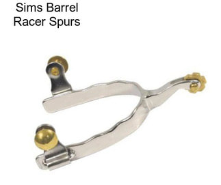 Sims Barrel Racer Spurs