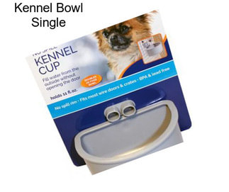 Kennel Bowl Single