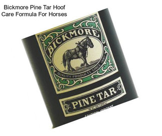 Bickmore Pine Tar Hoof Care Formula For Horses