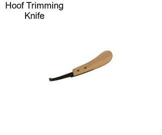 Hoof Trimming Knife