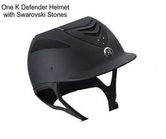 One K Defender Helmet with Swarovski Stones