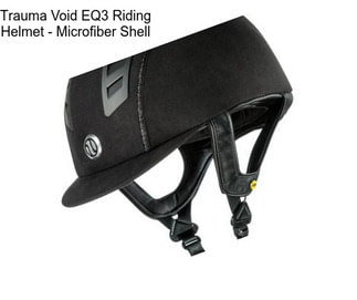 Trauma Void EQ3 Riding Helmet - Microfiber Shell
