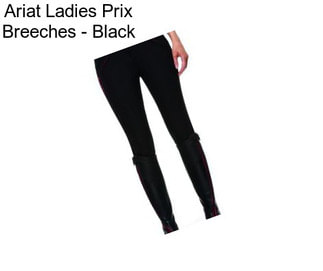 Ariat Ladies Prix Breeches - Black