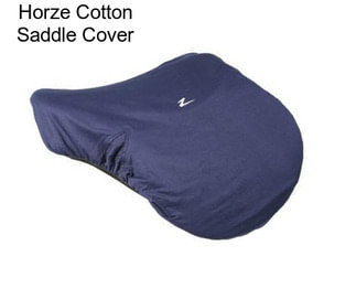 Horze Cotton Saddle Cover