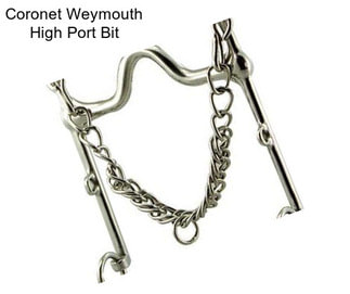 Coronet Weymouth High Port Bit