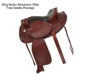 King Series Wolverene Wide Tree Saddle Package