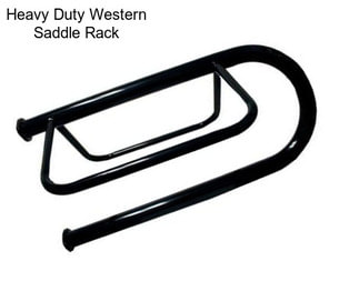 Heavy Duty Western Saddle Rack