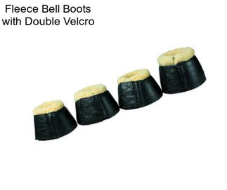 Fleece Bell Boots with Double Velcro