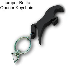 Jumper Bottle Opener Keychain