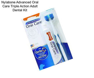 Nylabone Advanced Oral Care Triple Action Adult Dental Kit