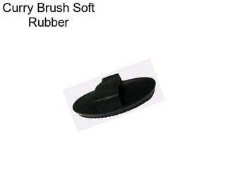 Curry Brush Soft Rubber