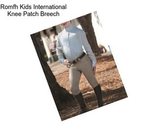 Romfh Kids International Knee Patch Breech