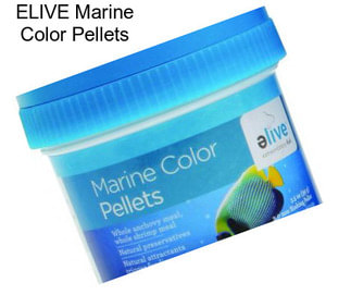 ELIVE Marine Color Pellets