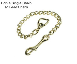 HorZe Single Chain To Lead Shank