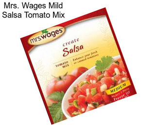 Mrs. Wages Mild Salsa Tomato Mix