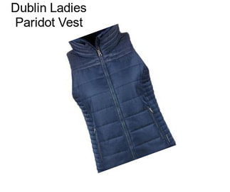 Dublin Ladies Paridot Vest