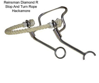 Reinsman Diamond R Stop And Turn Rope Hackamore