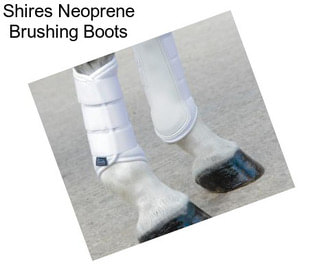 Shires Neoprene Brushing Boots