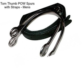 Tom Thumb POW Spurs with Straps - Mens