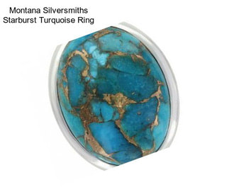 Montana Silversmiths Starburst Turquoise Ring