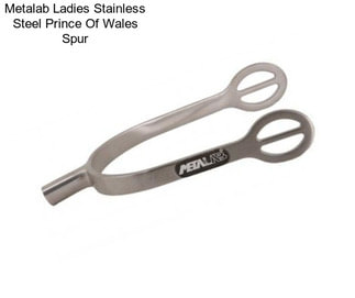 Metalab Ladies Stainless Steel Prince Of Wales Spur