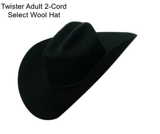 Twister Adult 2-Cord Select Wool Hat