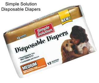 Simple Solution Disposable Diapers