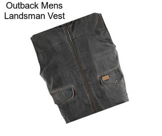 Outback Mens Landsman Vest