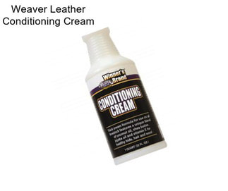 Weaver Leather Conditioning Cream
