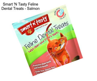 Smart \'N Tasty Feline Dental Treats - Salmon