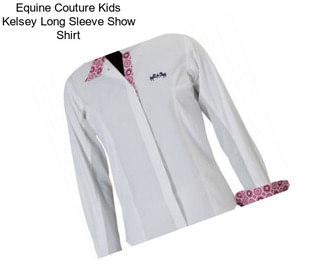 Equine Couture Kids Kelsey Long Sleeve Show Shirt