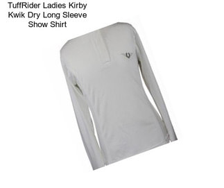 TuffRider Ladies Kirby Kwik Dry Long Sleeve Show Shirt