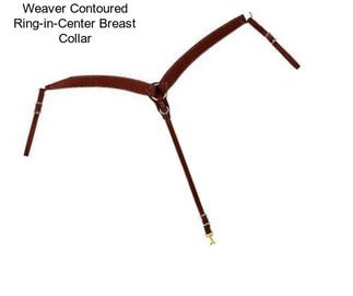 Weaver Contoured Ring-in-Center Breast Collar