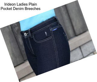 Irideon Ladies Plain Pocket Denim Breeches