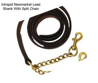 Intrepid Newmarket Lead Shank With Split Chain