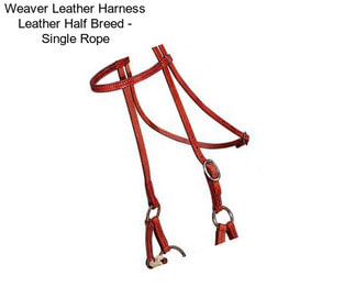 Weaver Leather Harness Leather Half Breed - Single Rope