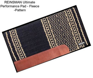 REINSMAN Ultimate Performance Pad - Fleece -Pattern